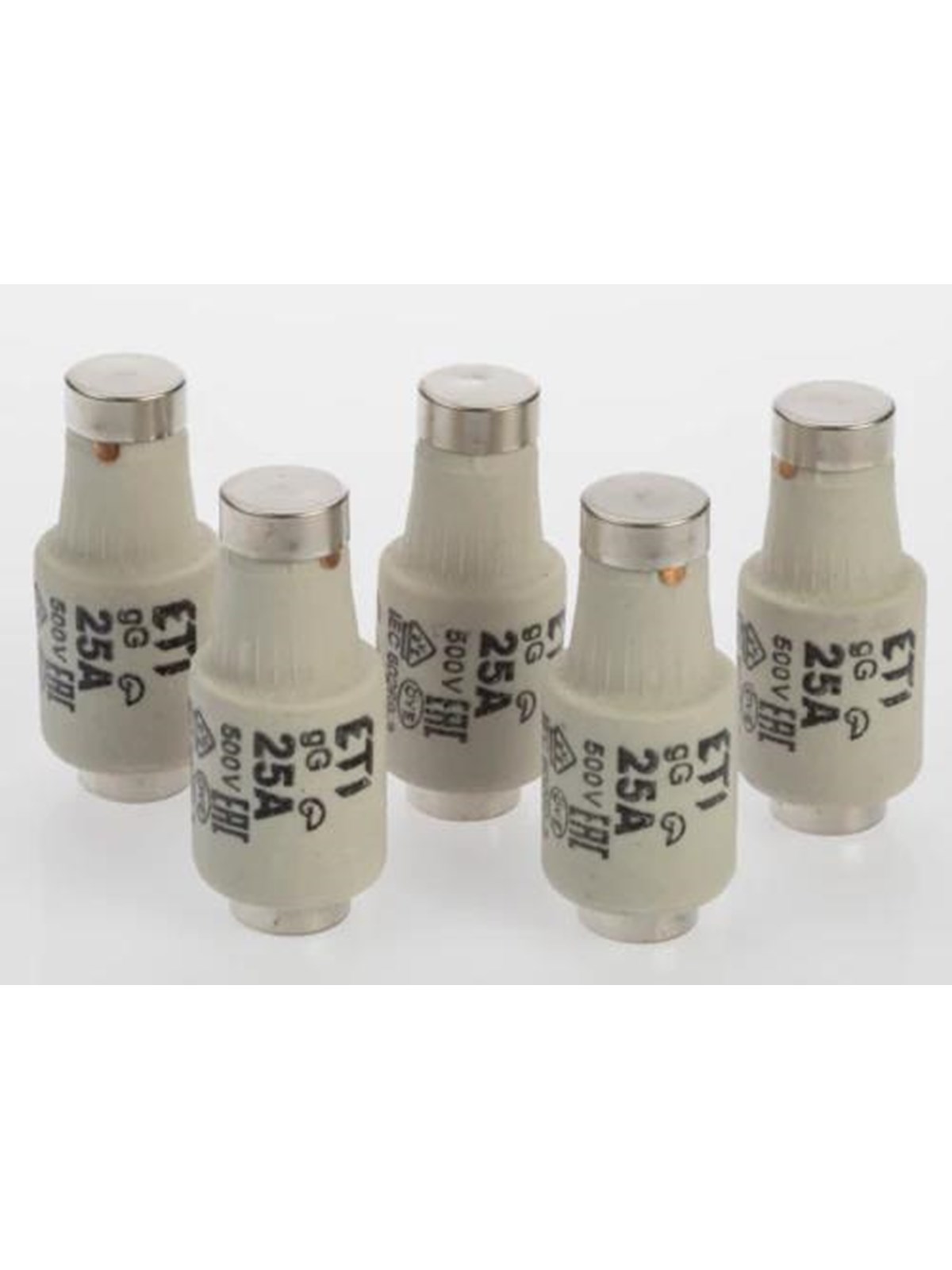 Nordic Quality Diazed Sikring DZ II 25A - 5 stk, Instrumenter