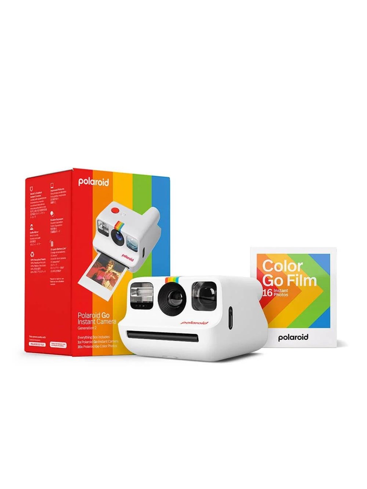 Polaroid Go Gen 2 Everything Box - White, Kamera