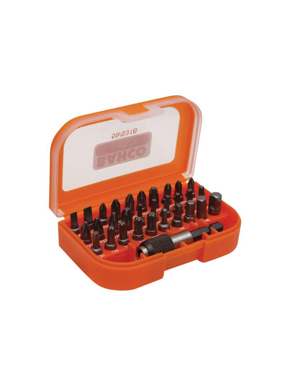 BAHCO screwdriver bit and bit adapter set - 31 pieces, Bor Og Bits