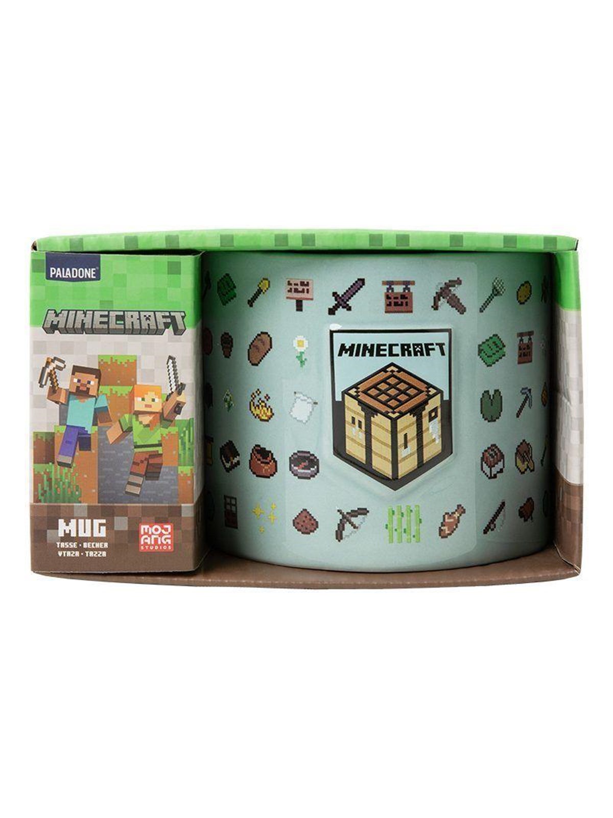 Paladone - Minecraft Embossed Mug - Krus, Merchandise