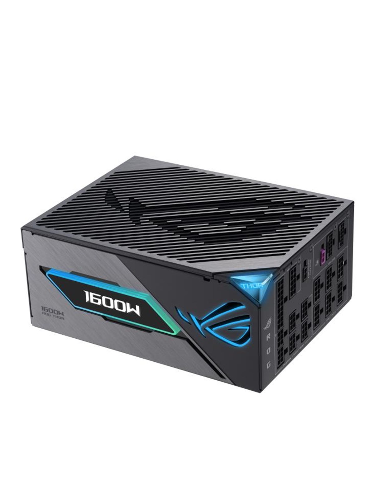 ASUS ROG Thor 1600W Titanium III Strømforsyning - 1600 Watt - 135 mm - ATX 3.1 - 80 Plus Titanium certified