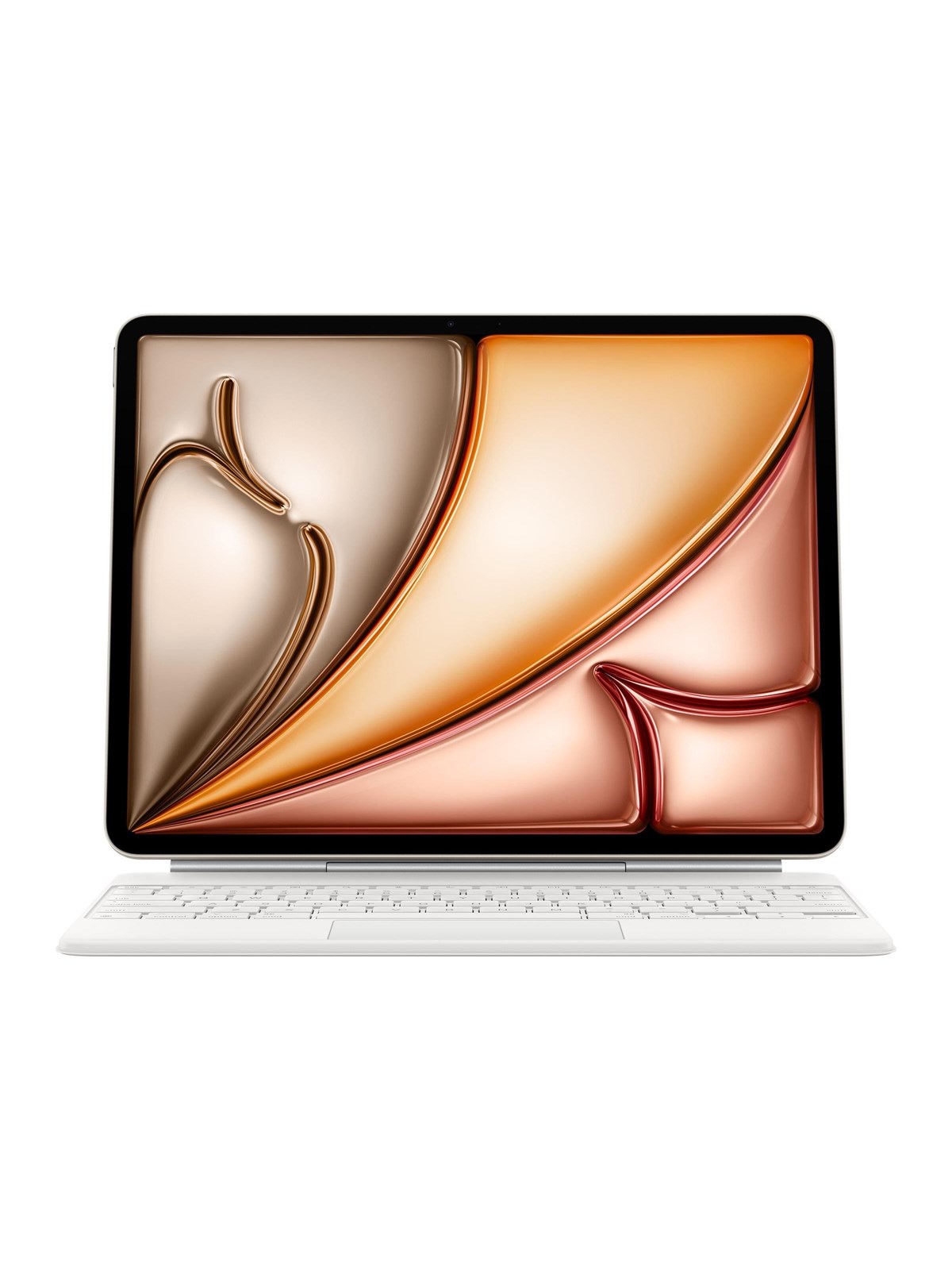 Apple Magic Keyboard for iPad Air 13" M4 | M3 | M2 - Danish - White - Tastatur & Folio sæt - Dansk - Hvid
