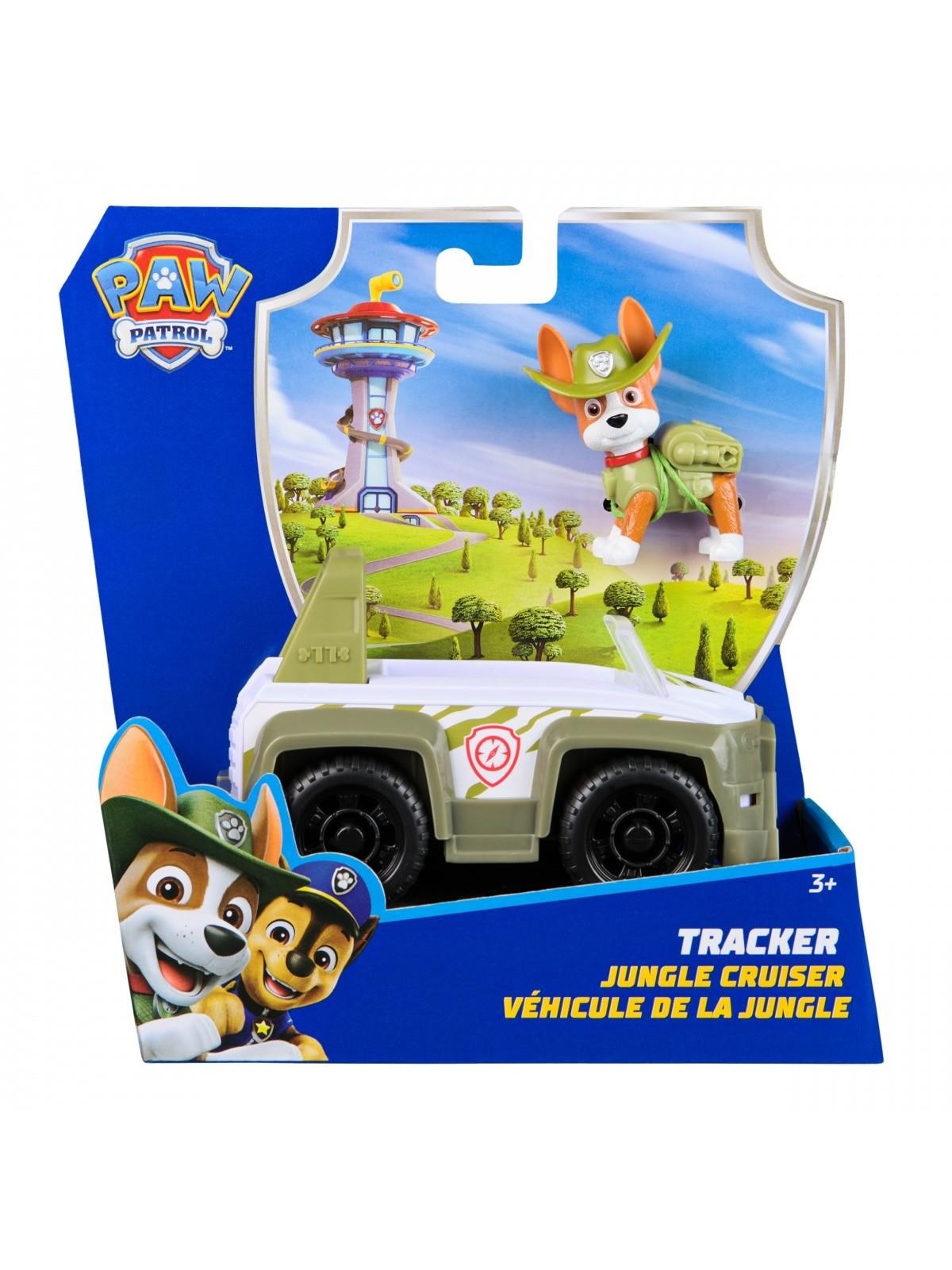 Paw Patrol Basisbil 2.0 - Tracker, Figur
