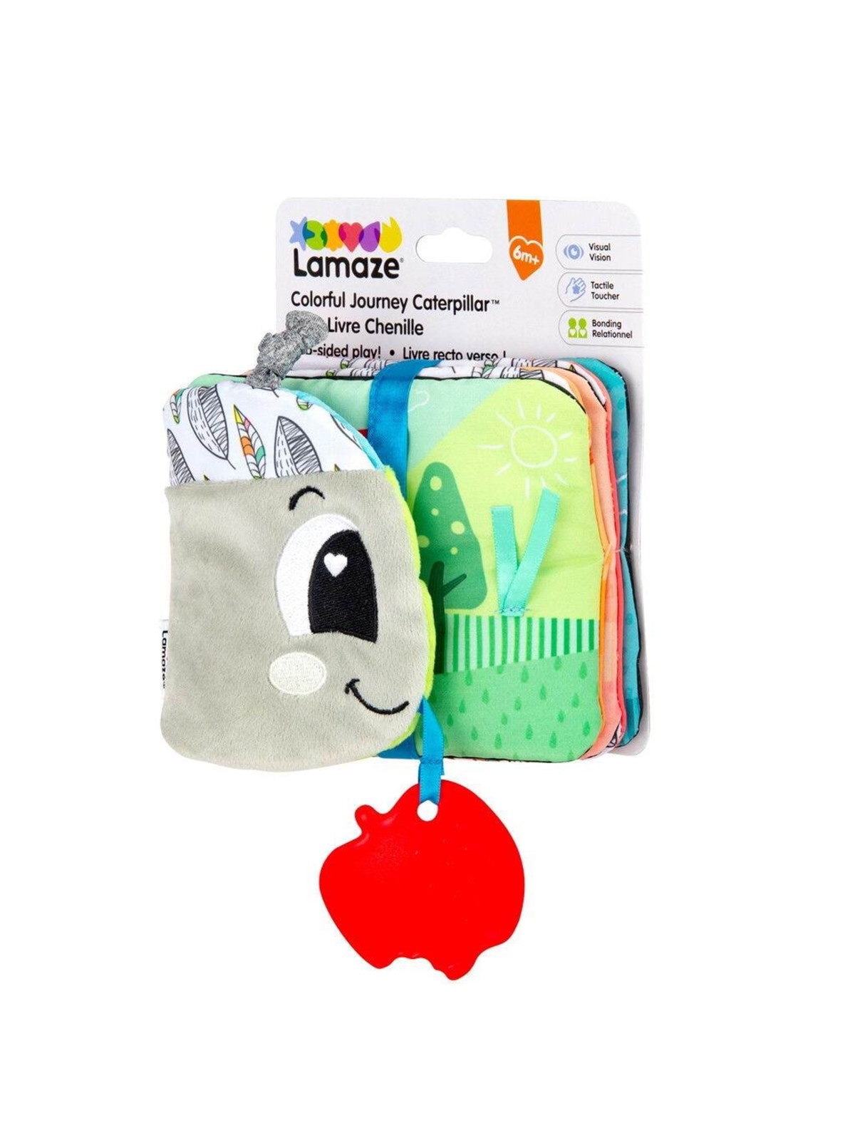Lamaze Farverig larve bog, Babylegetøj