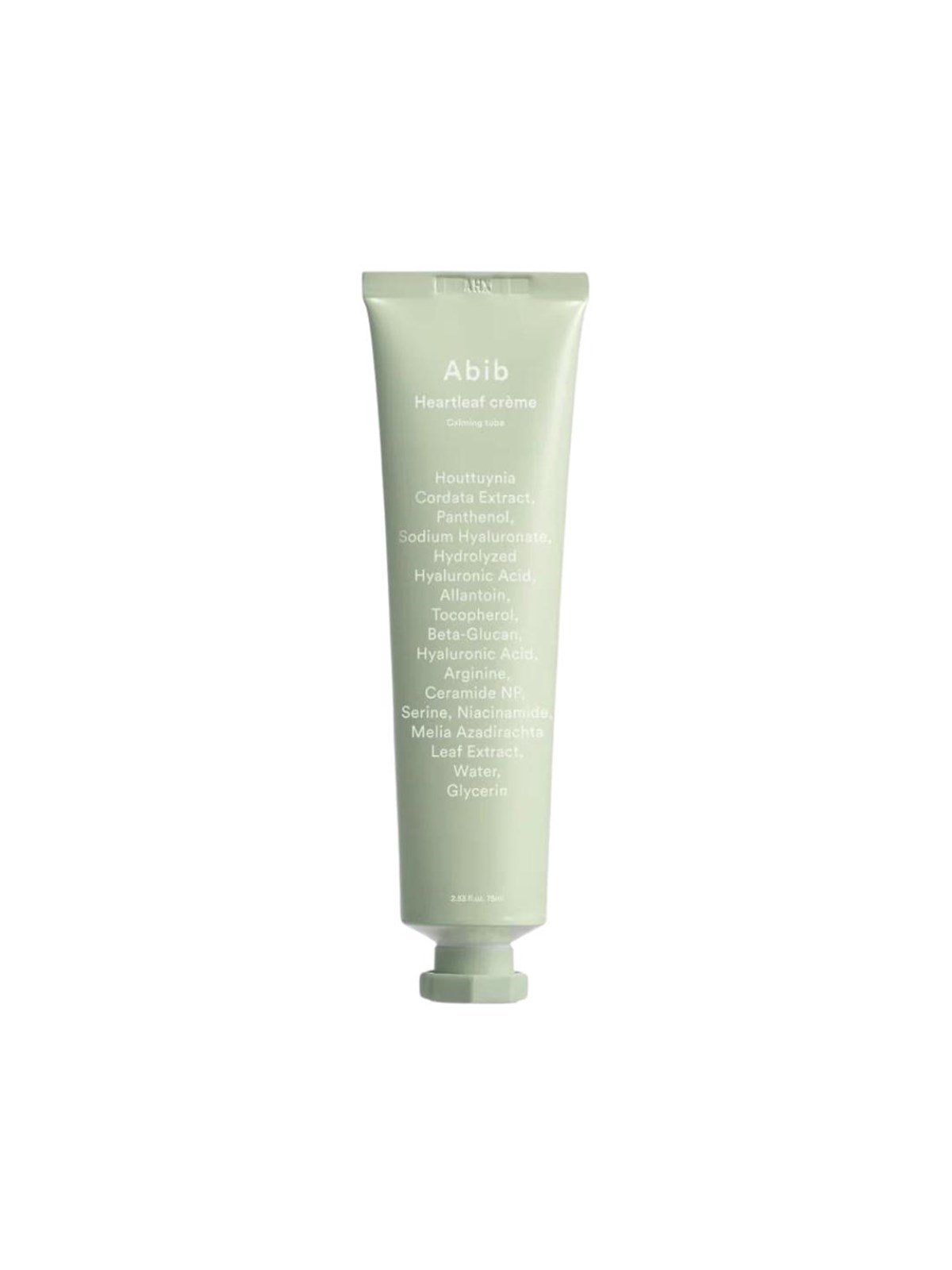 ABIB Heartleaf Crème Calming Tube 75ml, Ansigtspleje