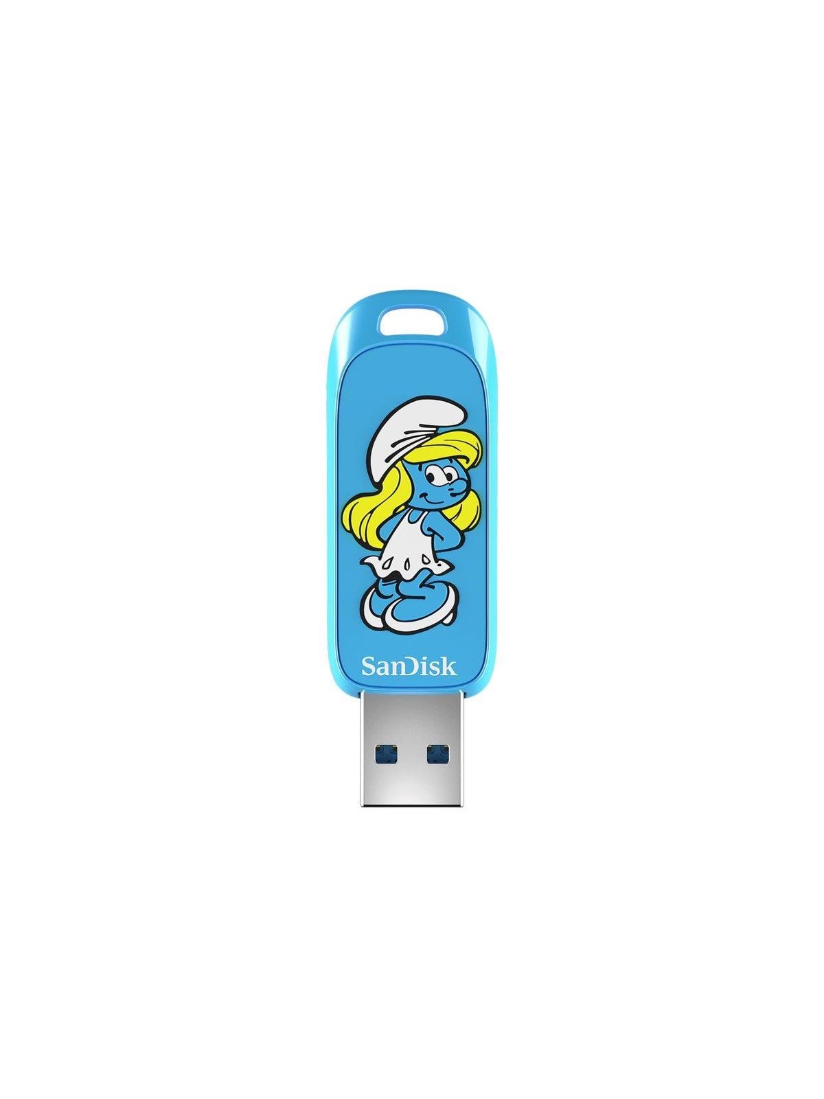 SANDISK Smølferne - Smølfine udgave - 256GB - USB Stick, Usb Stick