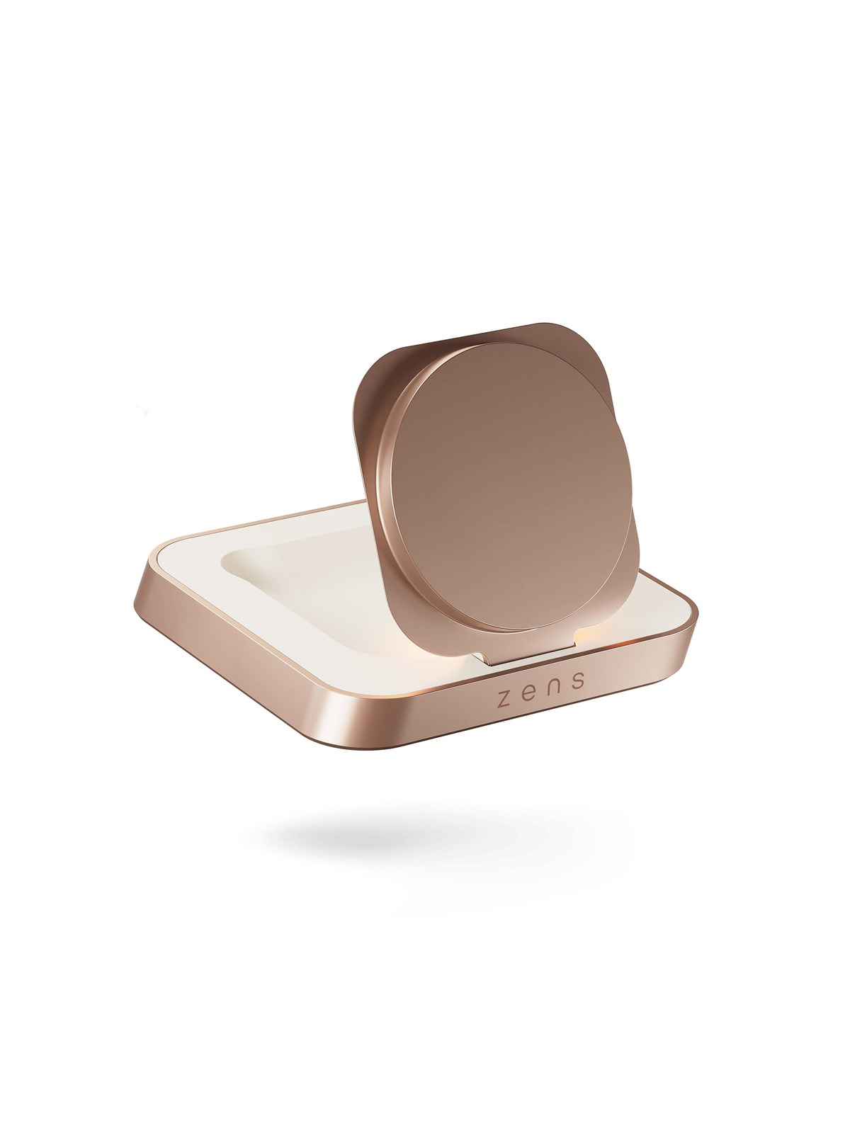 ZENS Magnetic Nightstand Charger Copper, Mobil Oplader