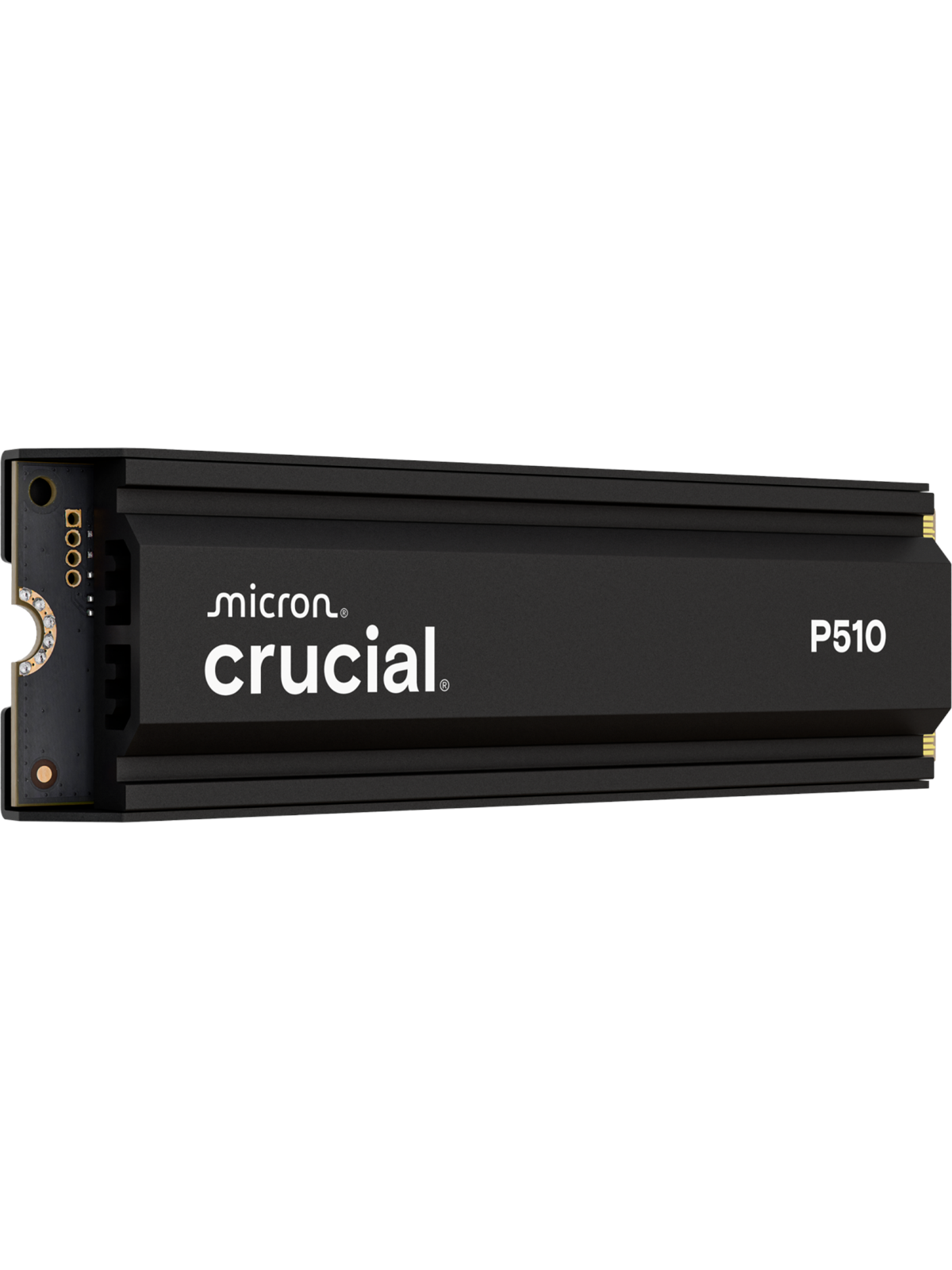 Crucial P510 SSD - 2TB - Med køleprofil - M.2 2280 - PCIe 5.0, Ssd Harddisk