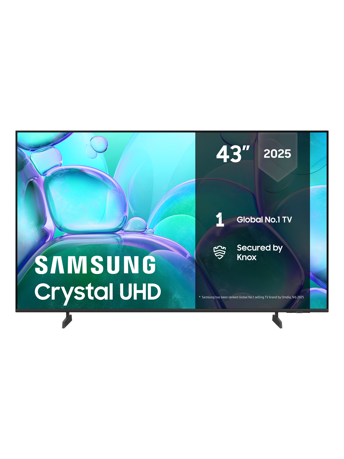Samsung 43" Fladskærms TV LED 4K TU43U7005FKXXC, Fjernsyn