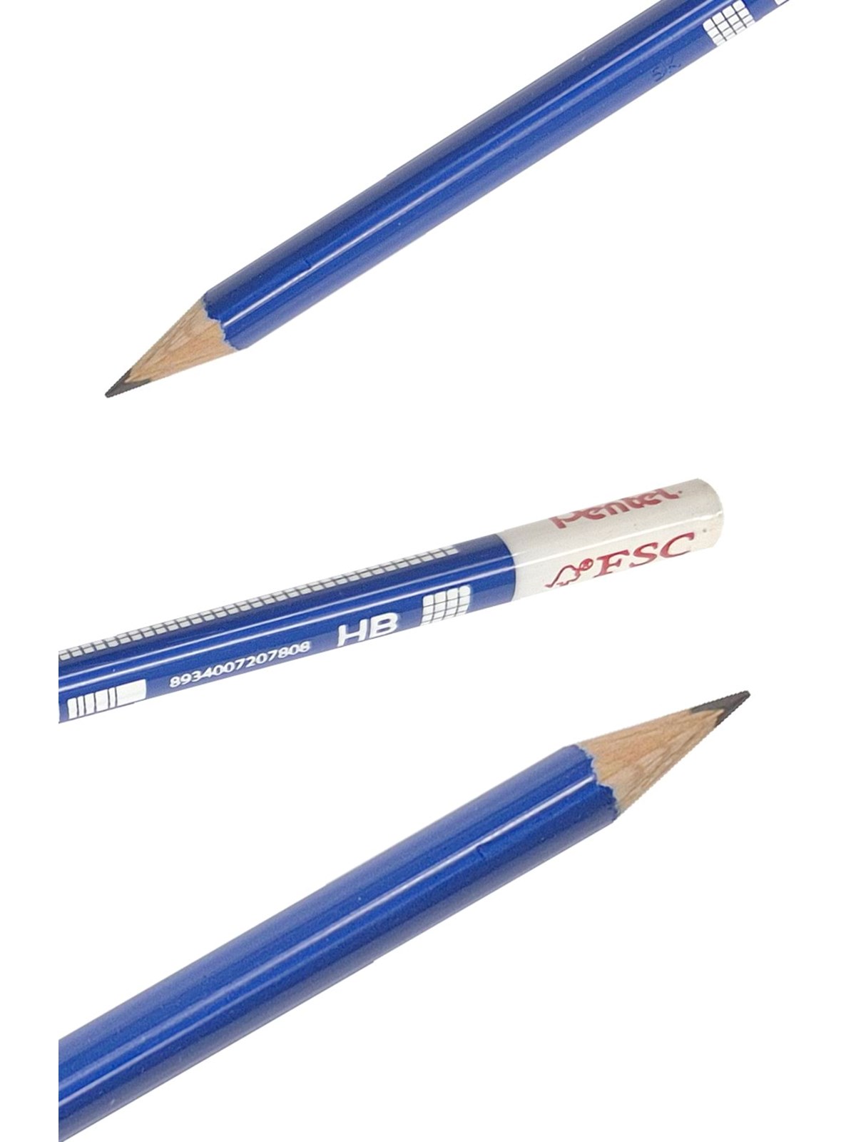 Pentel CB60T Grafit træblyant HB - 12 stk, Tegneværktøj