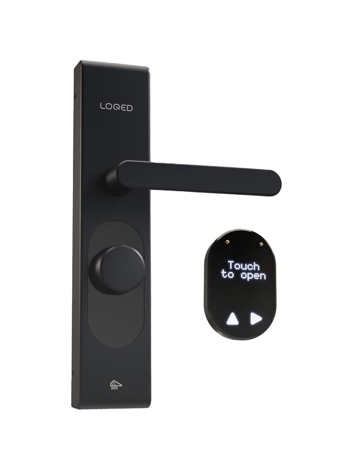 Shelly LOQED Touch Smart Lock, Black Edition, Smart Home