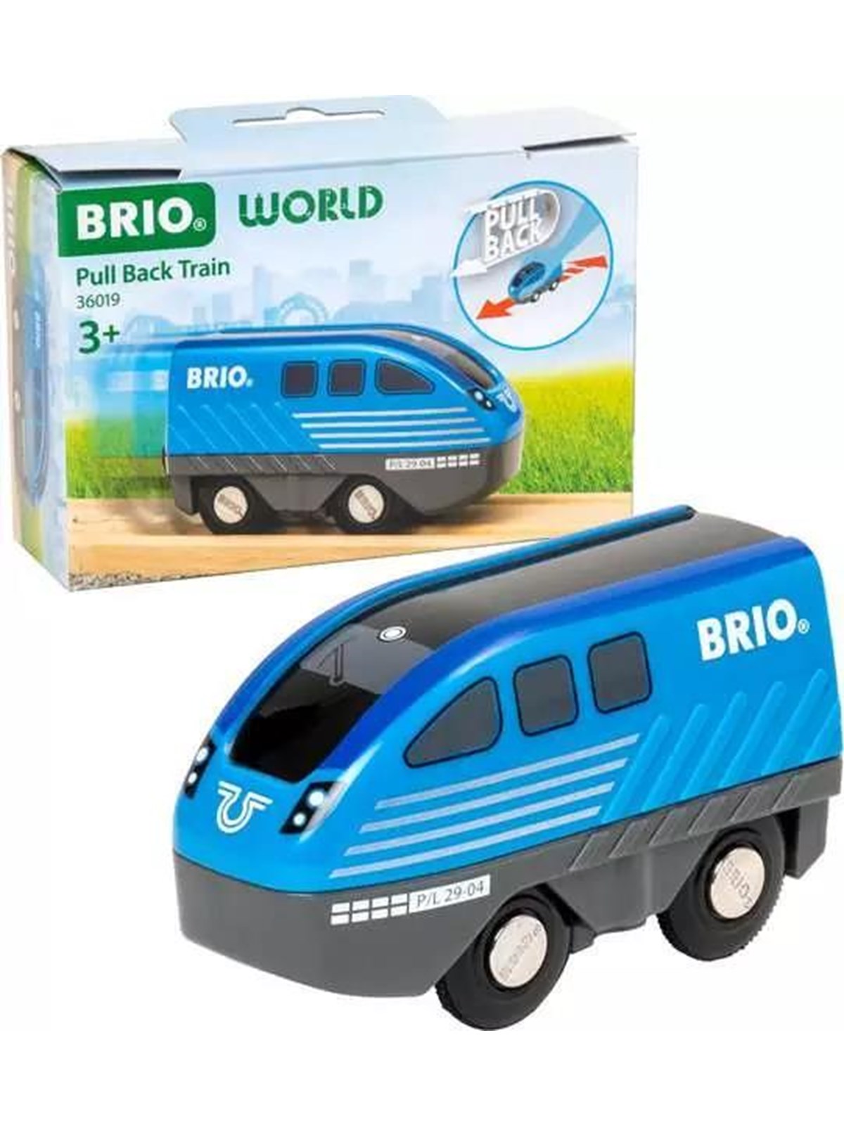 Brio 36019 Pull Back Train, Brio Tog