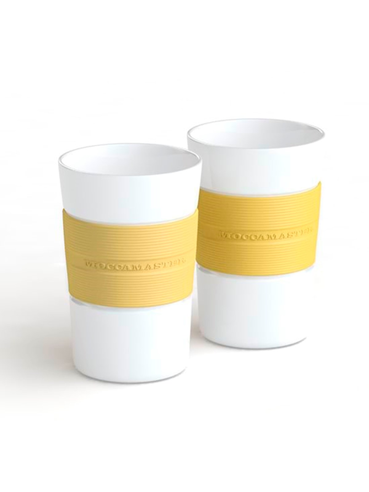 Moccamaster Porcelain Mugs - Yellow - 2 pcs, Køkkentilbehør