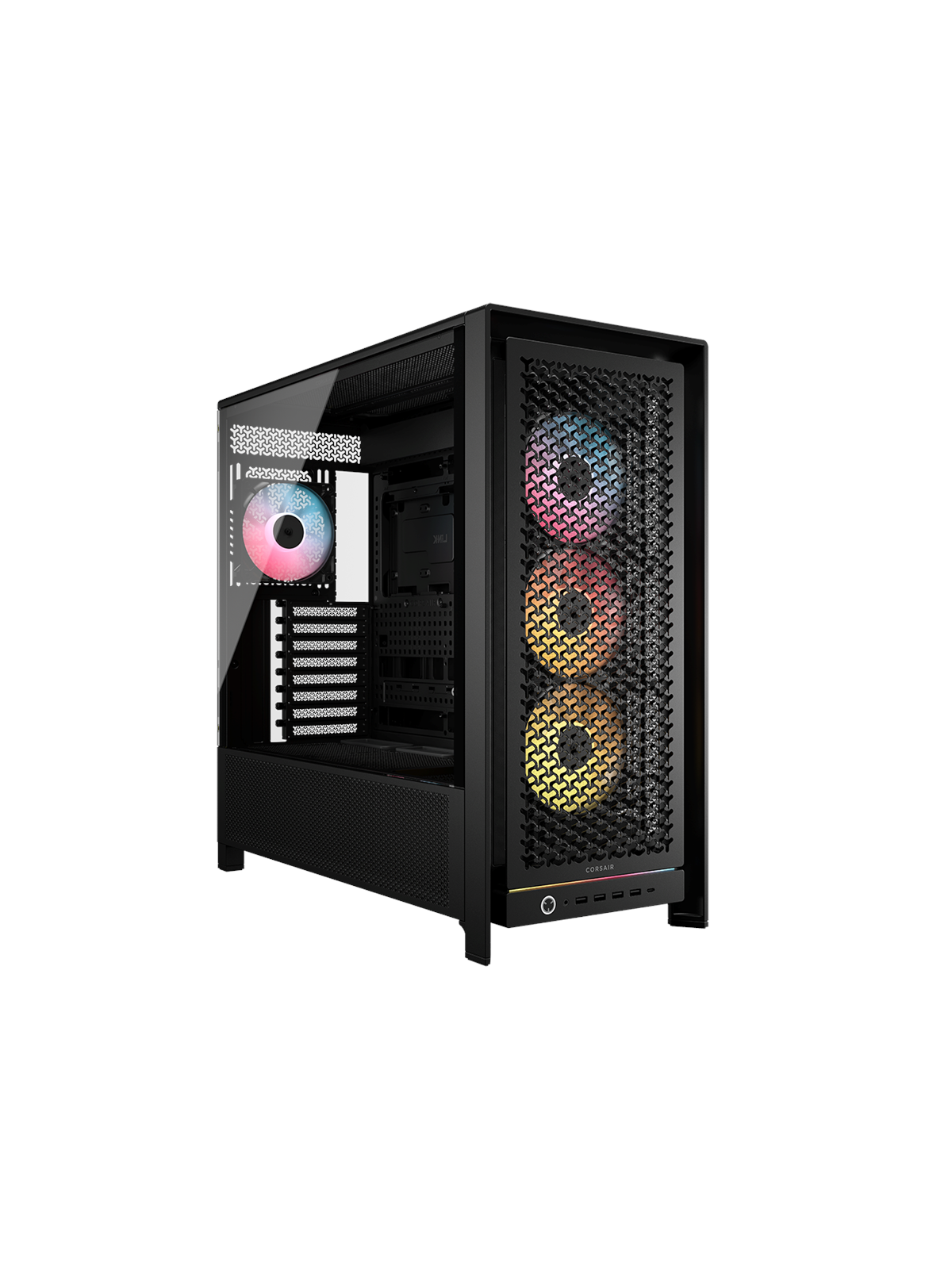 Corsair FRAME 5000D RS ARGB Black - Kabinet - Miditower - Sort, Kabinet