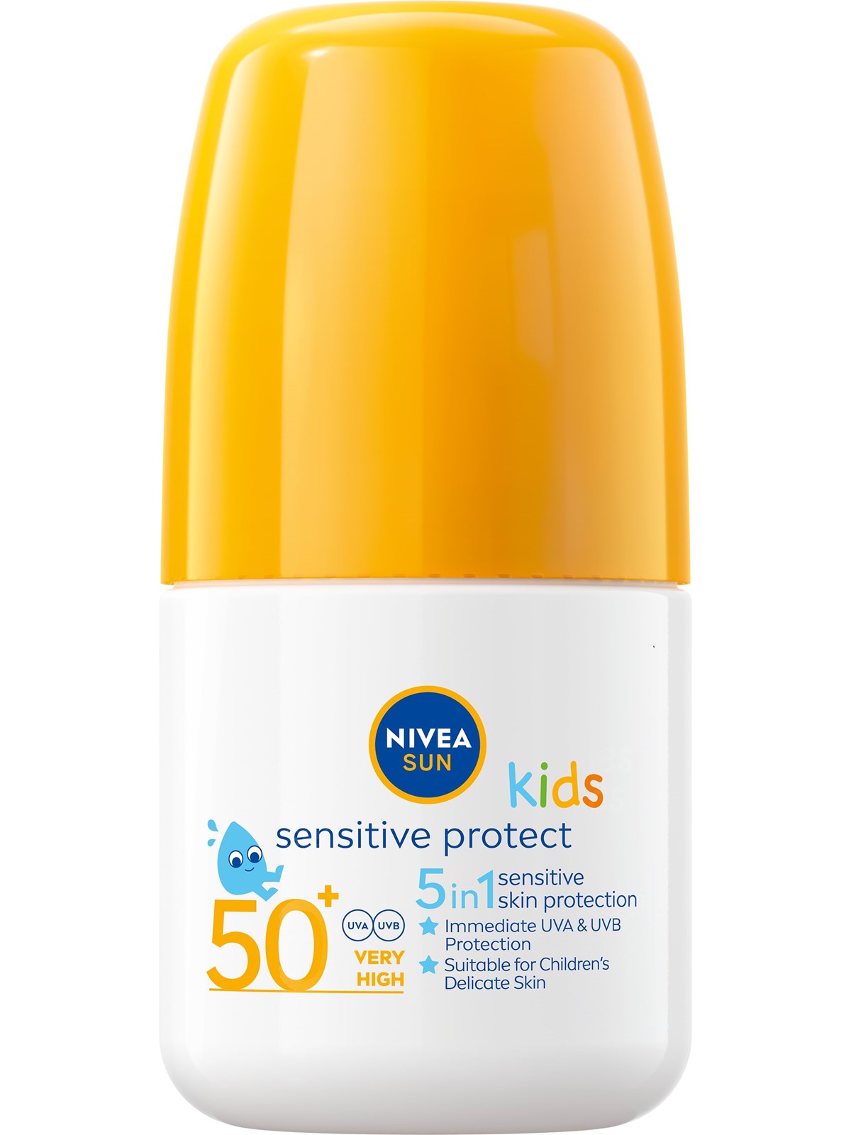 Nivea Kids Sensitive Protect Roll-on SPF50+ 50ml, Ansigtspleje