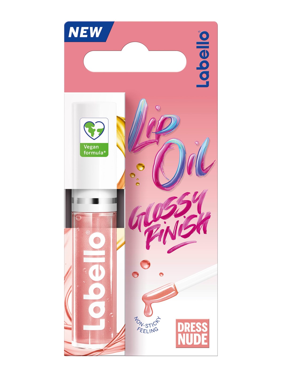 Labello Lip Oil Dress Nude 5,5g, Ansigtspleje