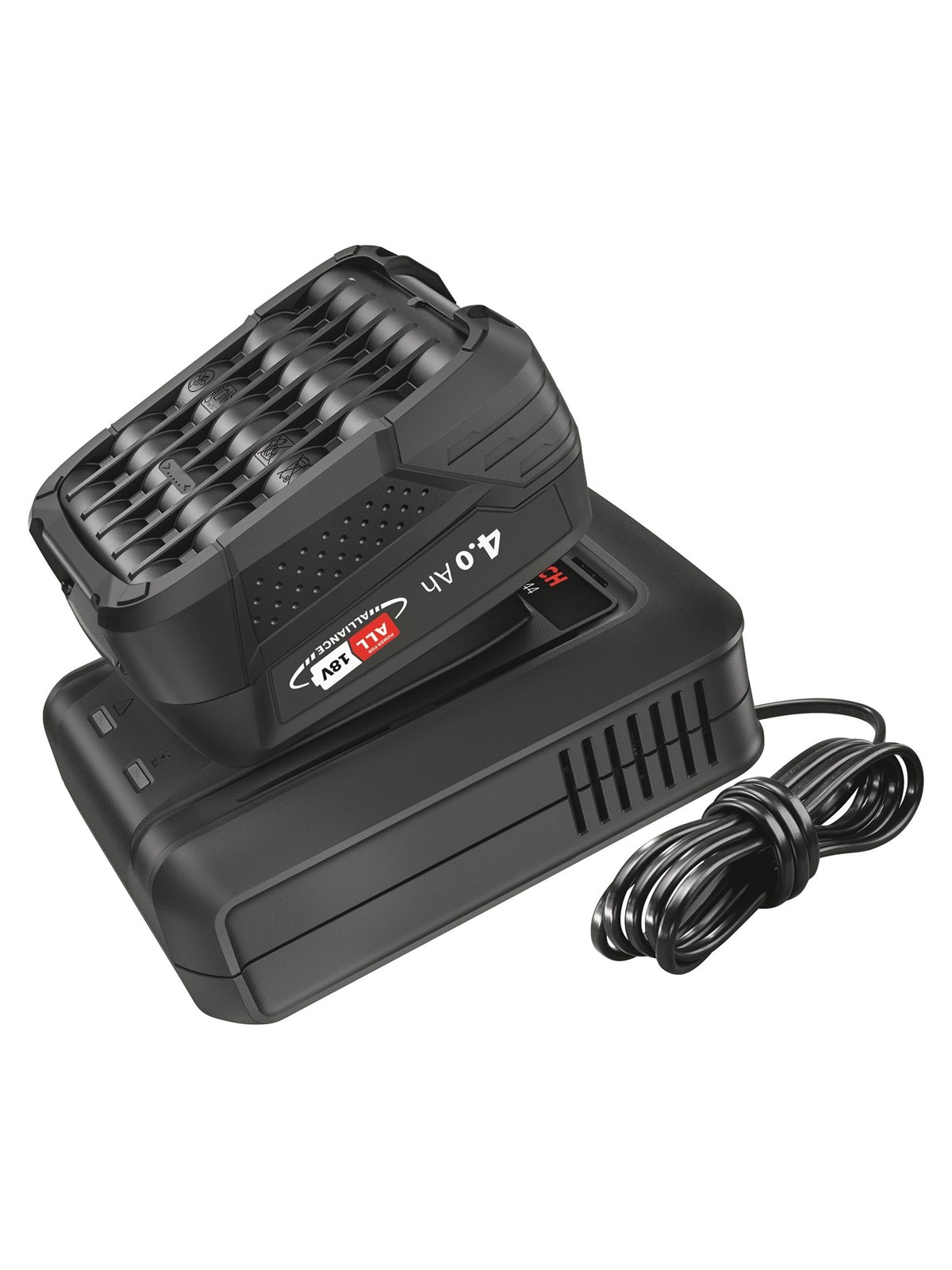 Bosch BATTERISÆT 18V 4,0AH M/LADER AL18V-44, Akku Lader