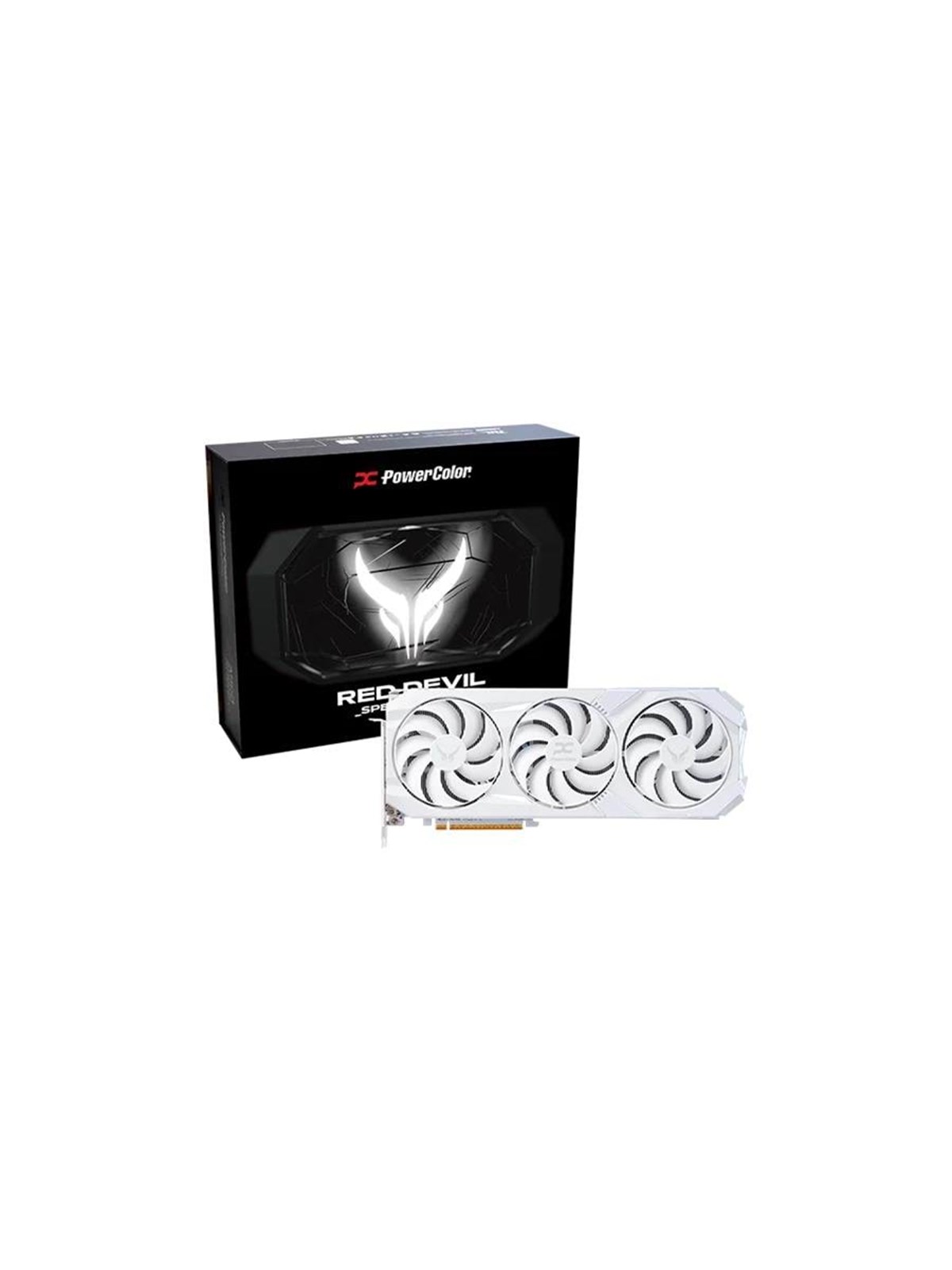 PowerColor Radeon RX 9070 XT Red Devil Spectral White - 16GB GDDR6 RAM - Grafikkort