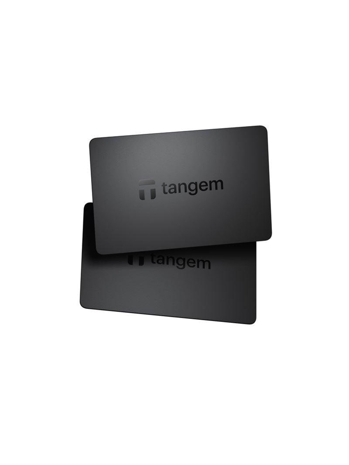 Tangem Wallet - 2-card set - Black, Systemtilbehør
