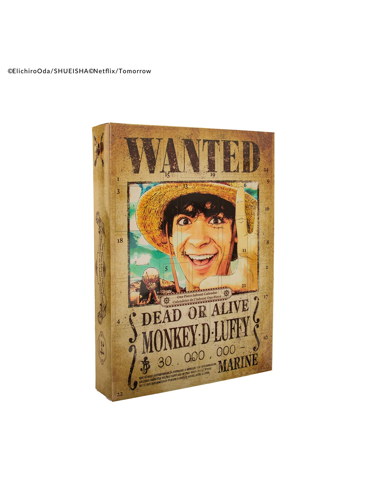 Cinereplicas Advent Calendar One piece 2025, Julekalender