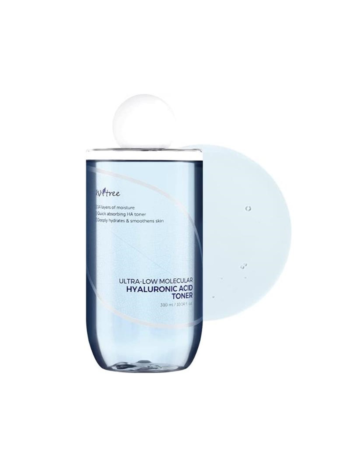 ISNTREE Ultra Low Molecular Hyaluronic Acid Toner, Ansigtspleje