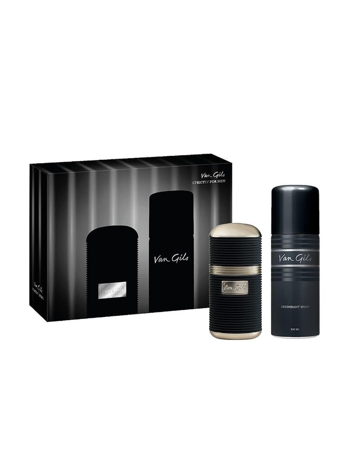Van Gils Strictly for men EDT 30 ml Deodorant Spray 150 ml, Gaveaesker