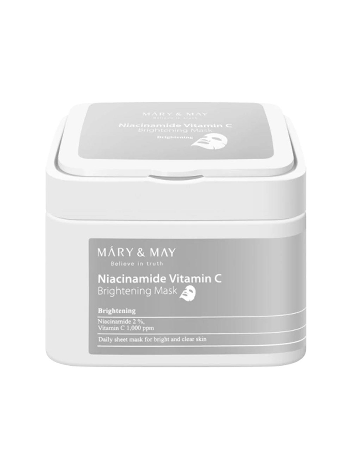 Mary & May Niacinamide Vitamin C Brightening Mask, Ansigtspleje