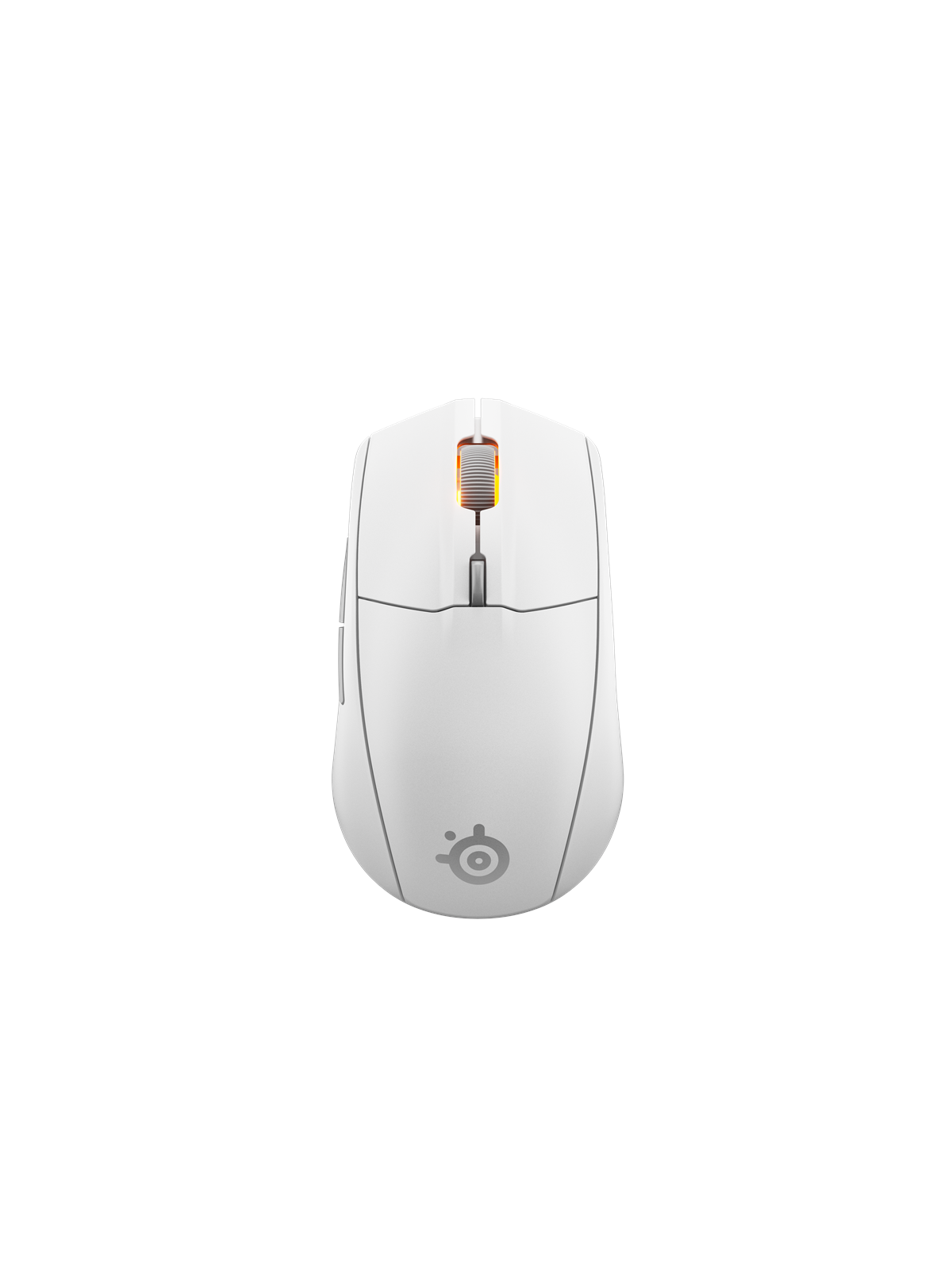 SteelSeries Rival 3 Wireless Gen 2 - Gaming Mus - Optisk - 6 knapper - Hvid