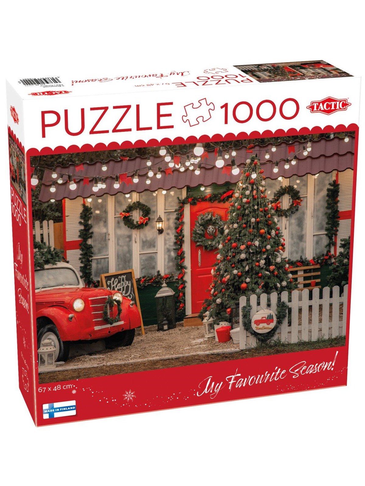Tactic Christmas porch 1000 pcs puzzle