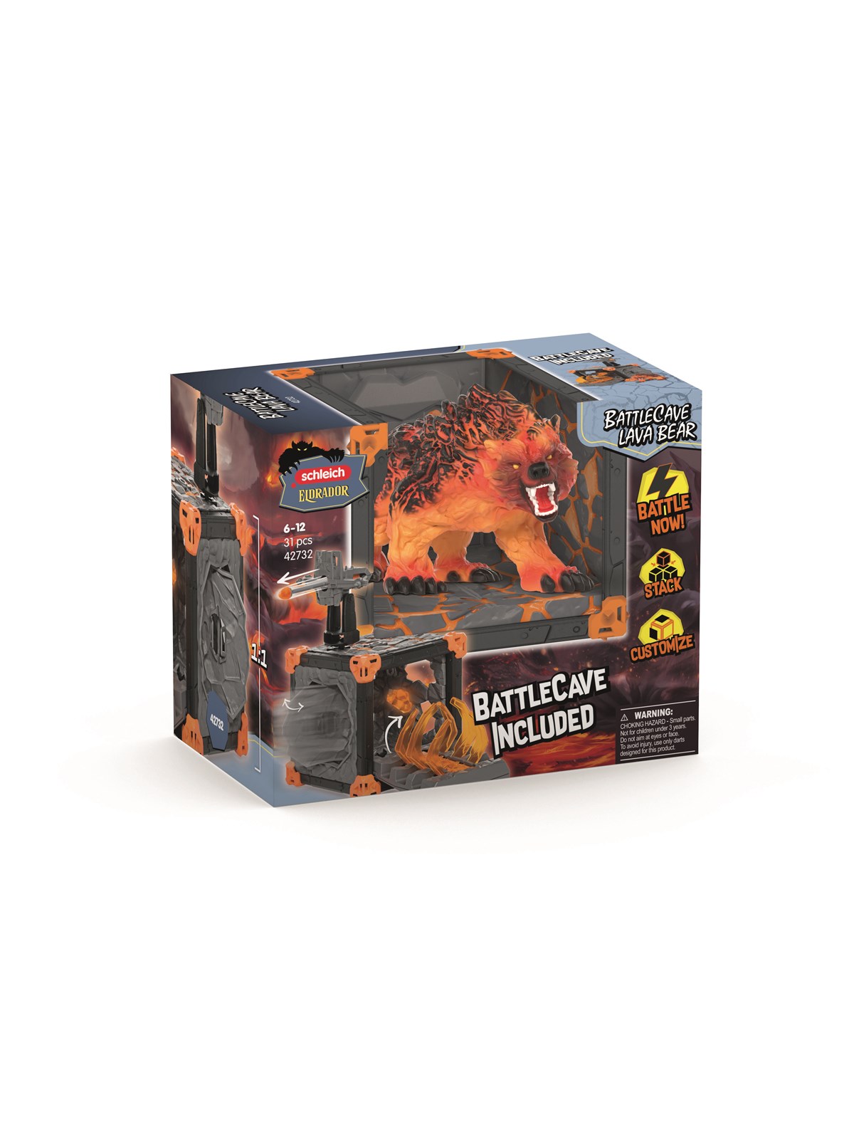 Schleich BattleCave Lava Bear, Legetøj