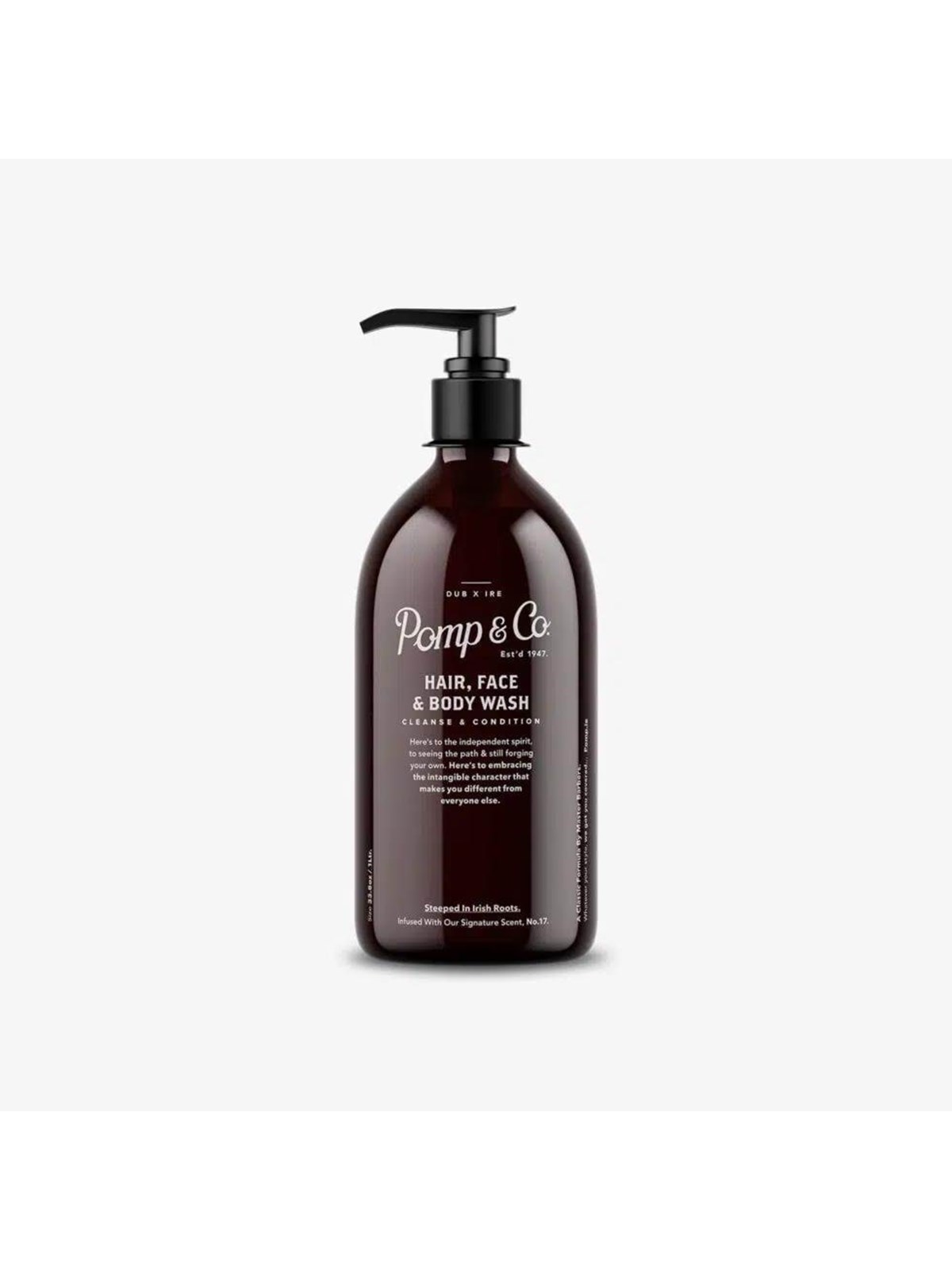 Pomp & Co. Hair, Face & Body Wash 1000 ml, Kropspleje