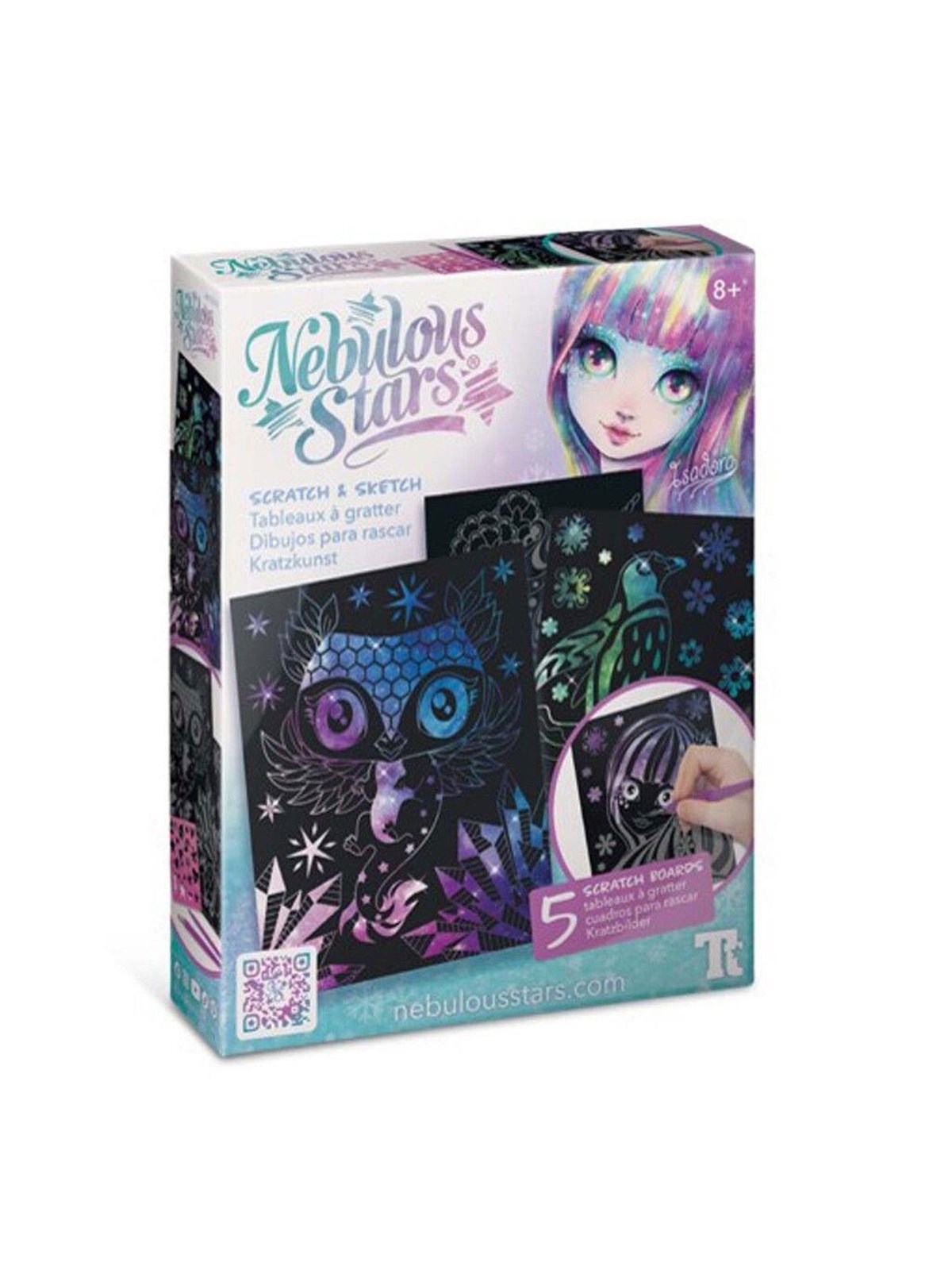 Nebulous Stars Neblous stars Scratch & Sketch, Kreativt Legetøj