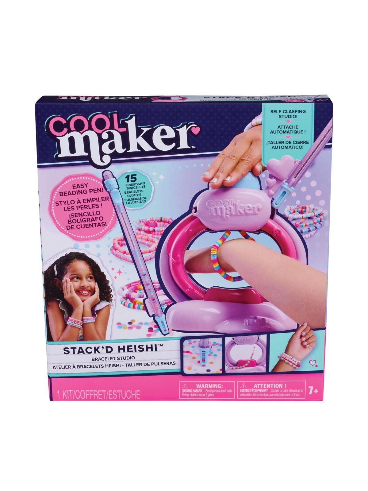 Cool Maker Stack'd Heishi Bracelet Studio, Kreativt Legetøj