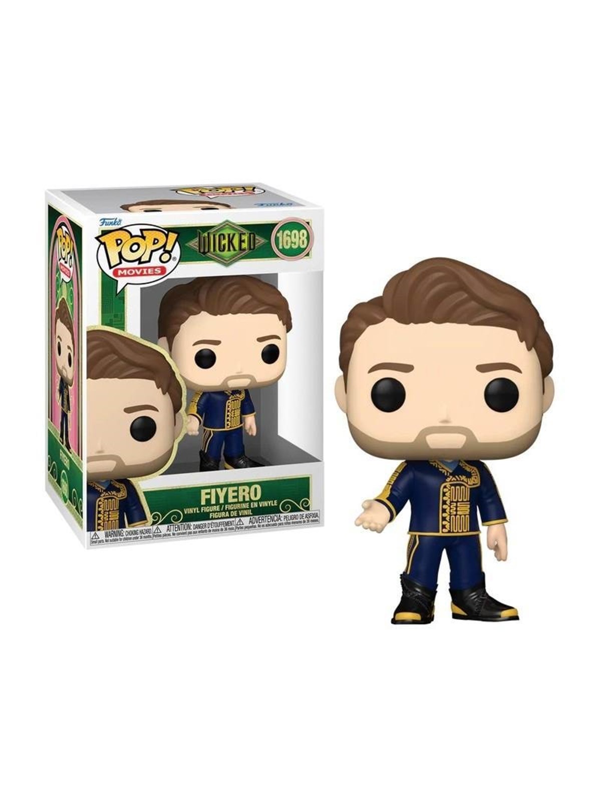 Funko! - Pop! Disney: Wicked Fiyero 10cm - Figur, Merchandise
