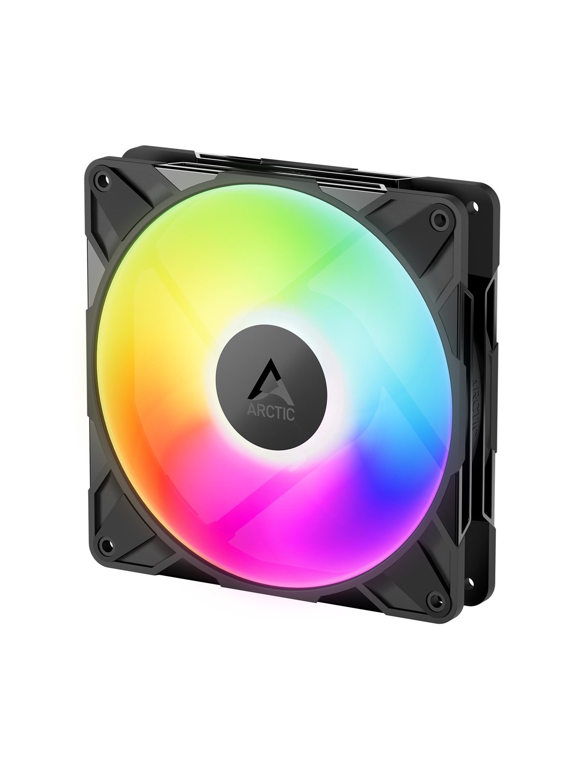 Arctic P14 Pro PST A-RGB - Kabinet køler - 140mm - Sort med RGB LED lys