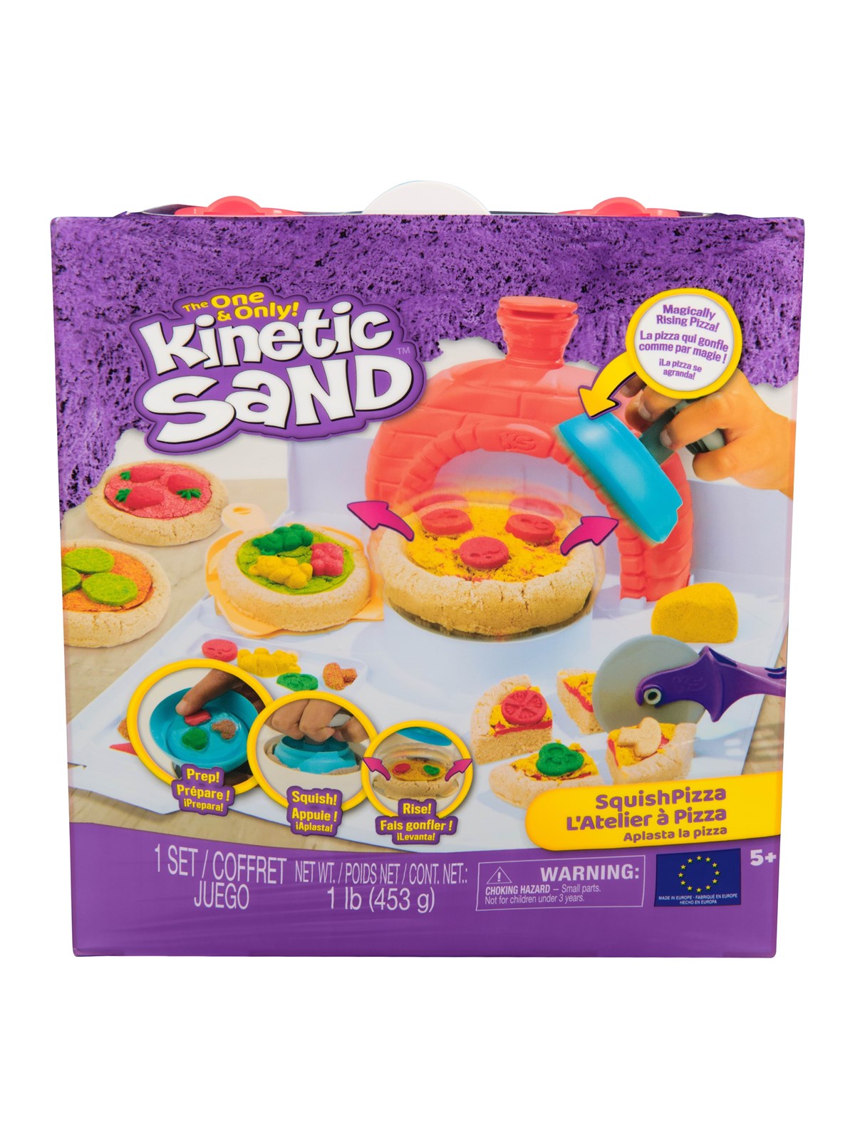 Kinetic Sand Squish Pizza, Kreativt Legetøj