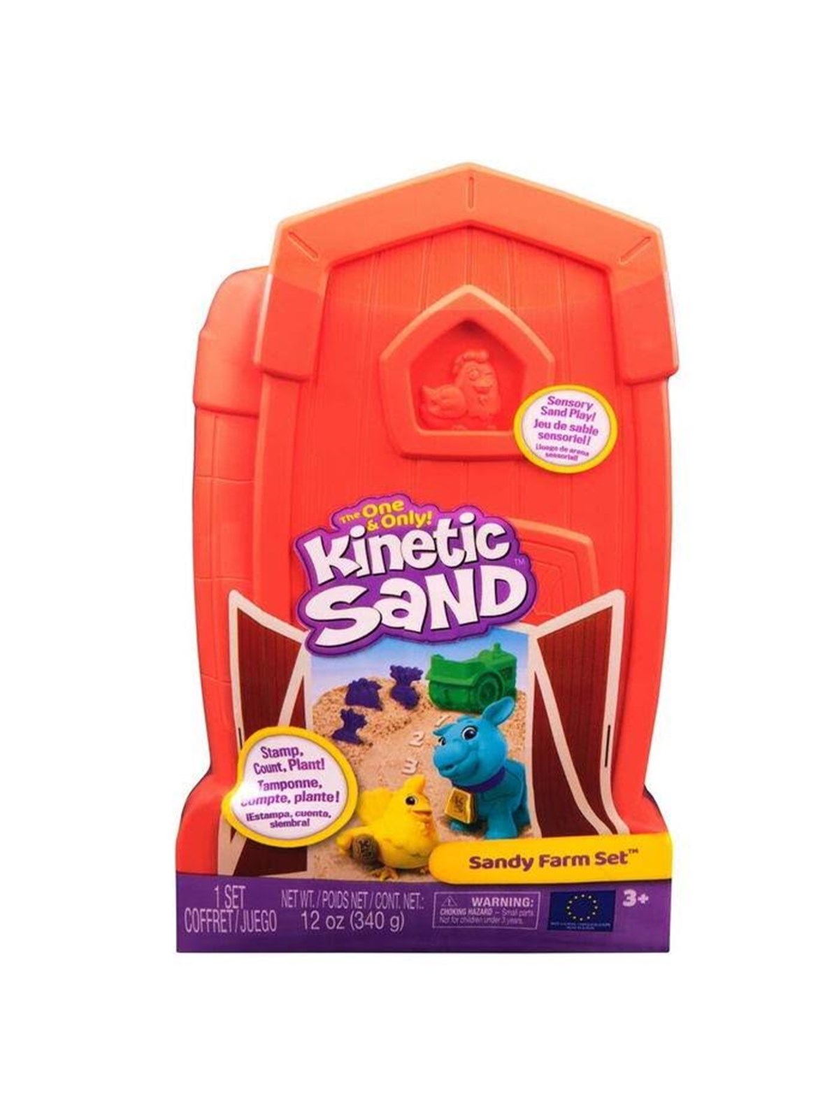 Kinetic Sand Sandy Farm Set, Kreativt Legetøj