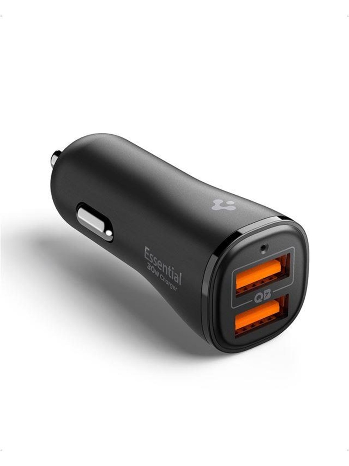 Spigen Essential 30W Car Charger EV302 - black, Mobil Oplader