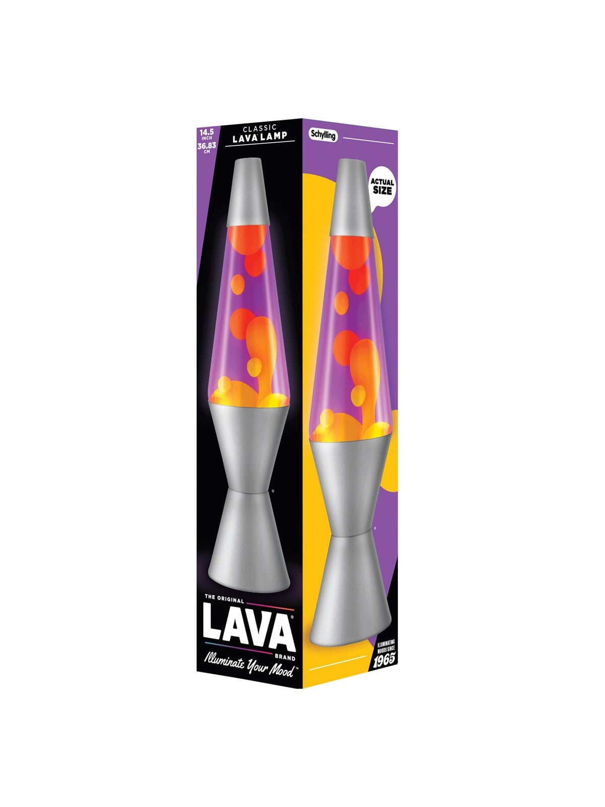 Lava Lamp Classic 37cm Orange/Purple, Børnelampe