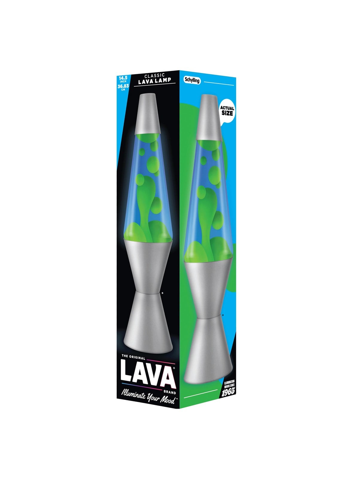 Lava Lamp Classic 37cm Green/Blue, Børnelampe