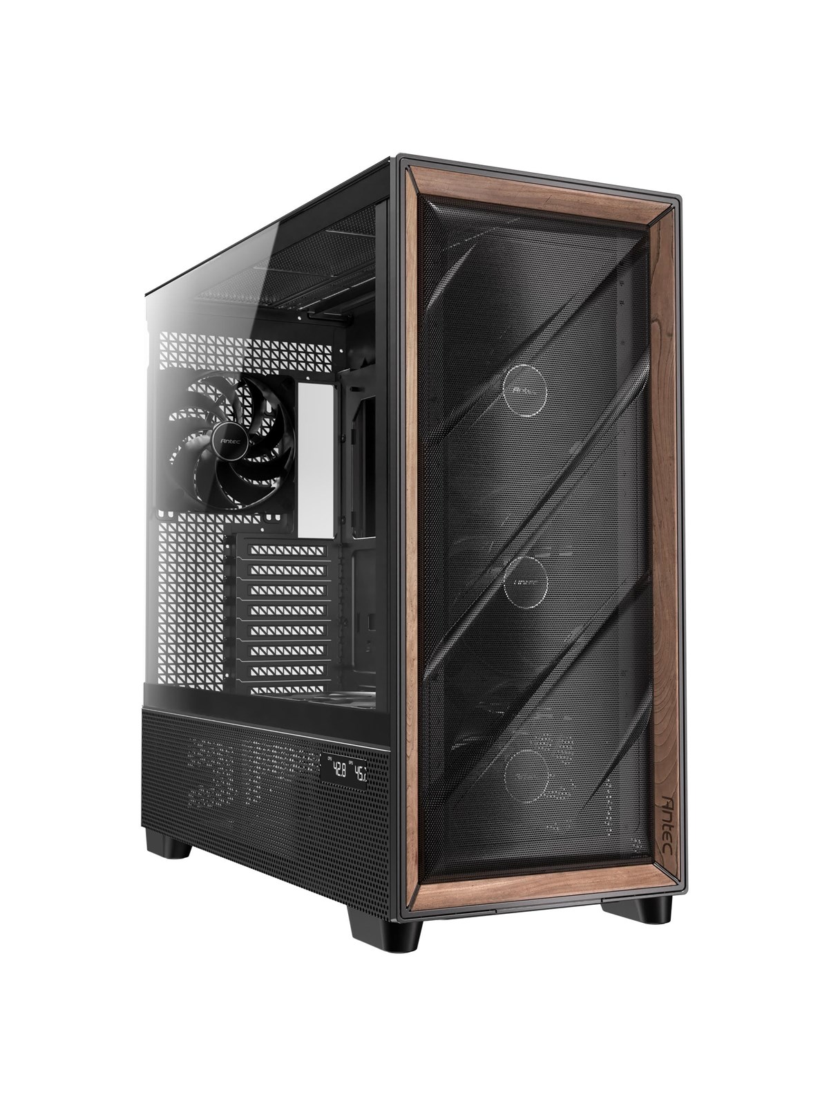 Antec Flux Pro - Kabinet - Miditower - Sort, Kabinet