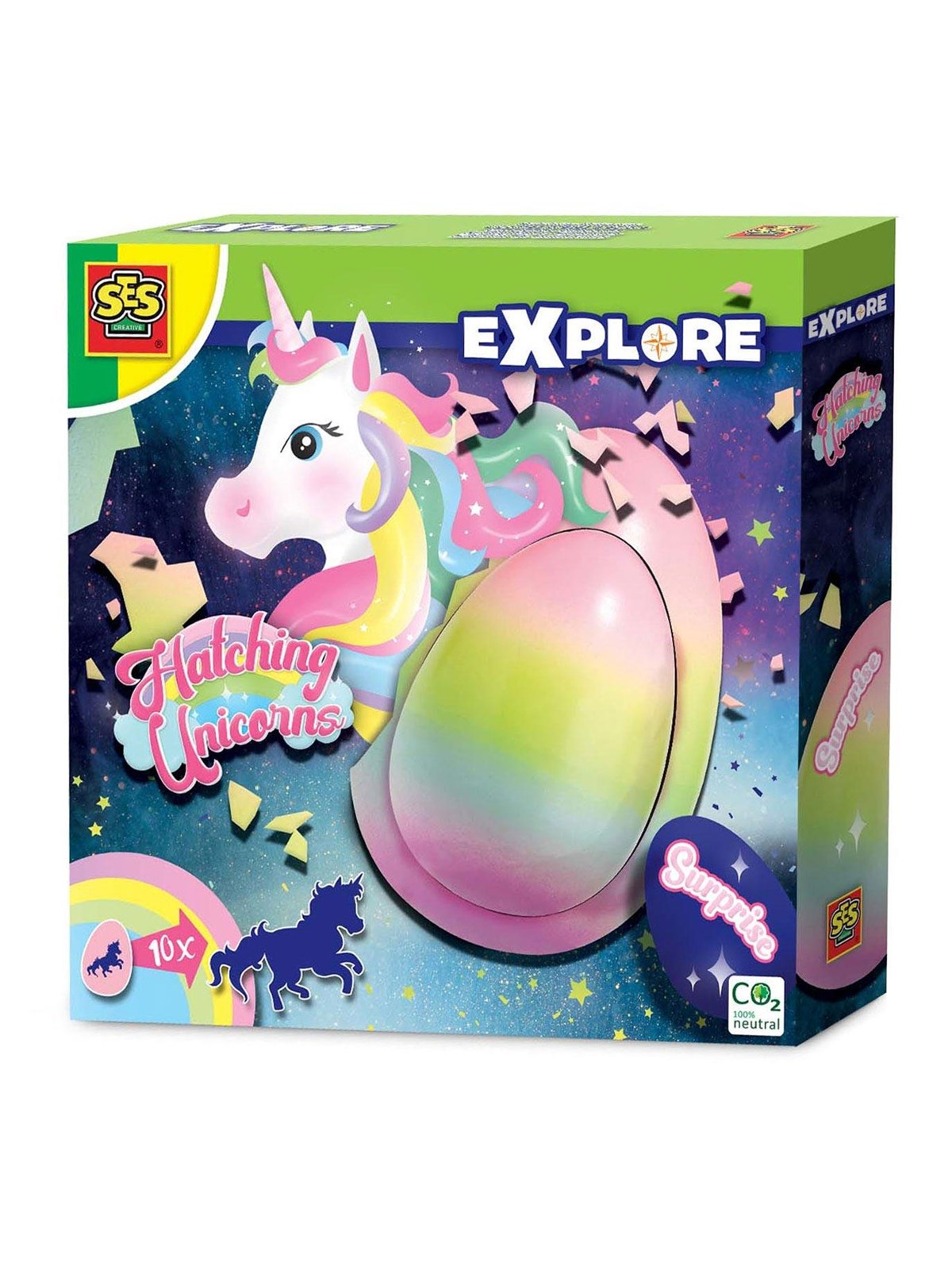 SES Creative Explore Hatching Unicorns, Kreativt Legetøj