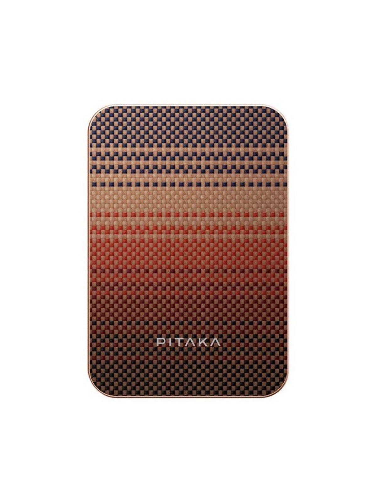 PITAKA Power Bank Qi2 Sunset Powerbank - Rød - 5000 mAh, Powerbank