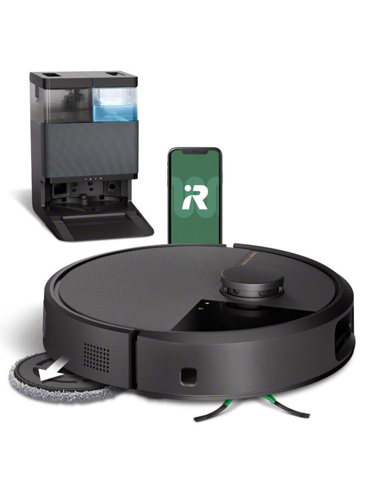 iRobot Robotstøvsuger Roomba Combo 505 Combo Plus - Sort