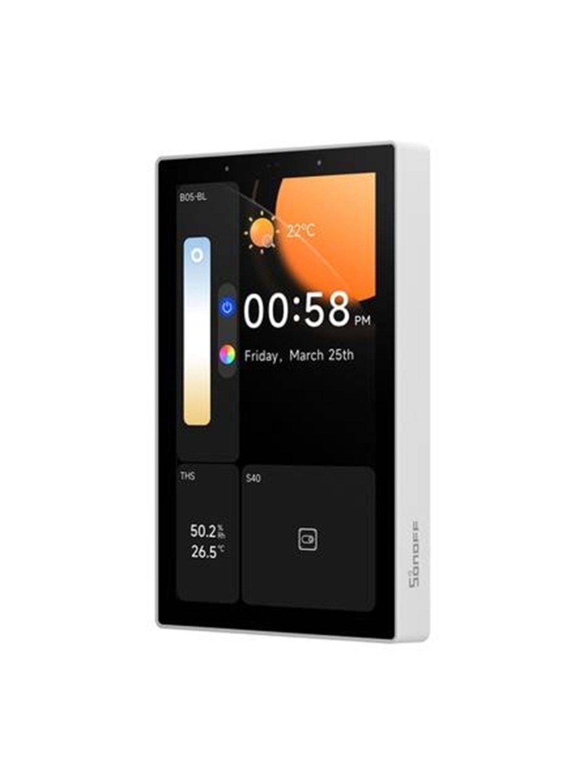 Sonoff Smart Control Panel 120 Matter WiFi/Bluetooth/ZigBee (white), Smart Home