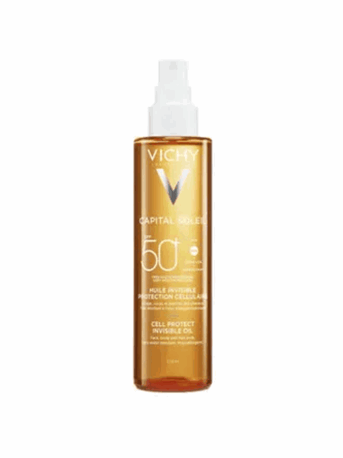 Vichy Capital Soleil Cell Protect Oil SPF50+ 200ml, Kropspleje