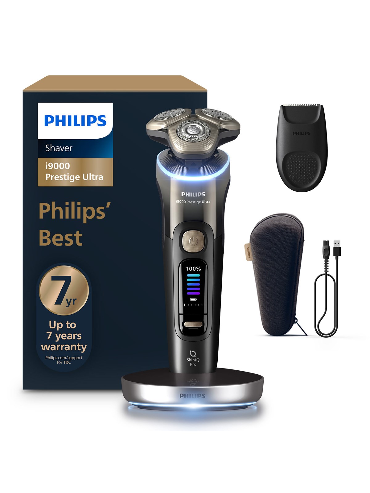 Philips Barbermaskine i9000 Prestige Ultra XP9405/11, Barbermaskine