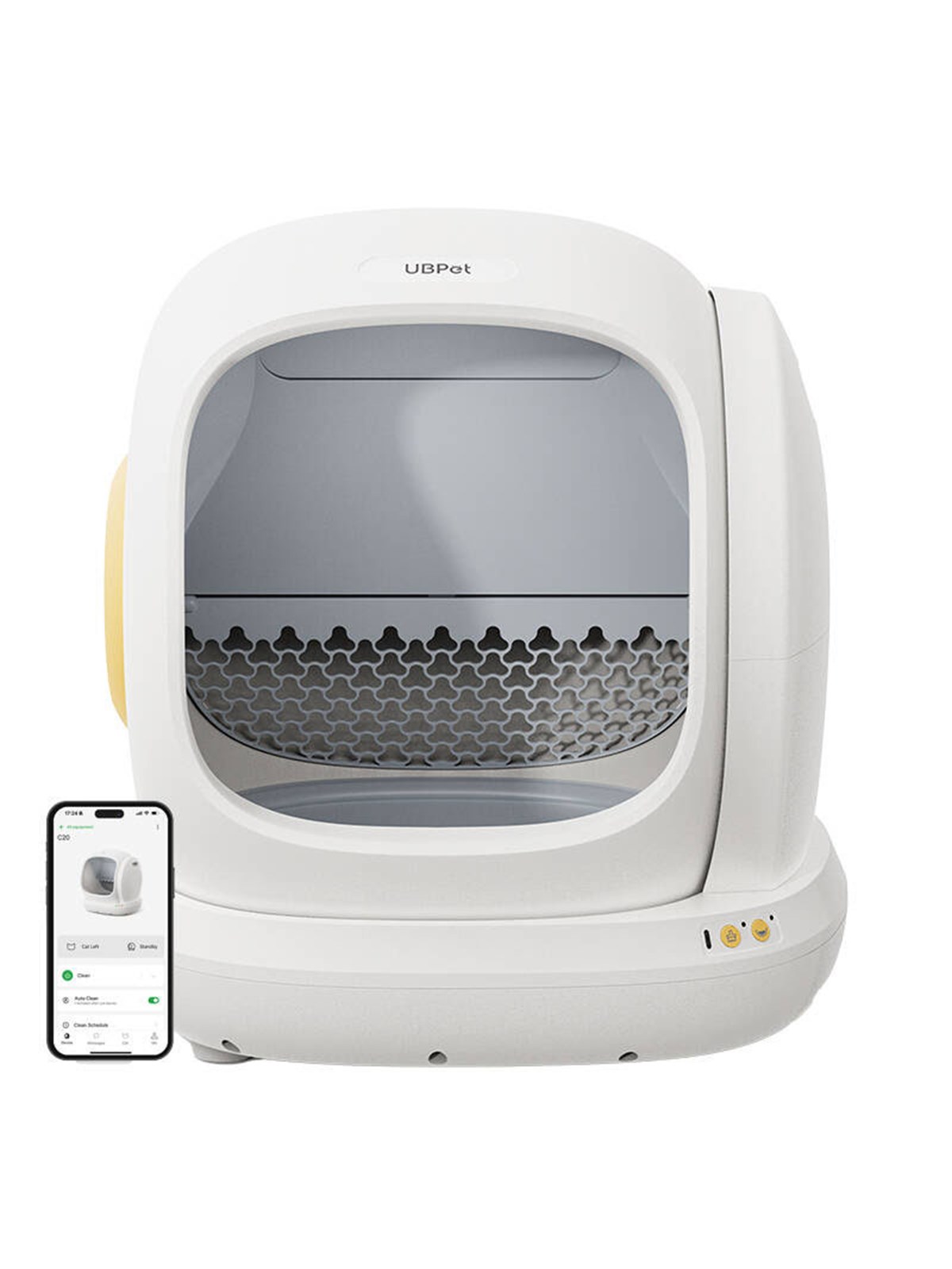 UBPet Intelligent Self-Cleaning Cat Litterbox C20, Katteudstyr