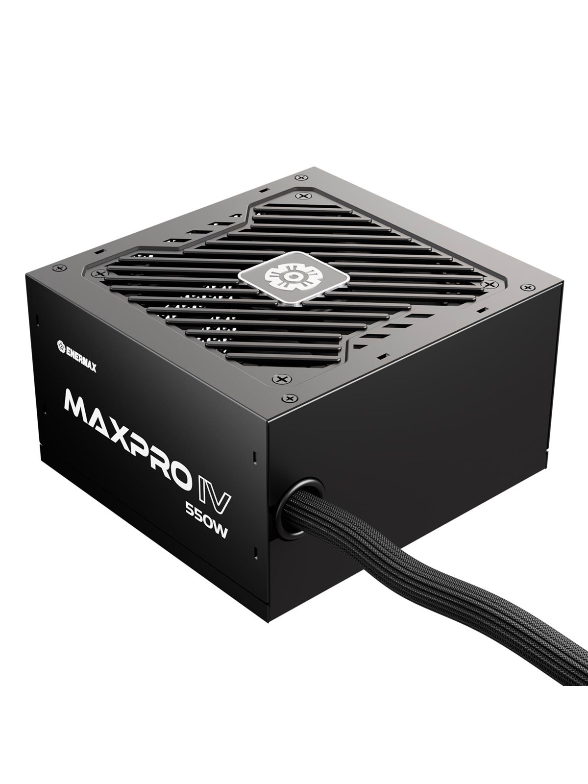 Enermax MAXPRO IV Power supply - 550 Watt - 120 mm - ATX - 80 Plus Yes Strømforsyning - 550 Watt - 120 mm - ATX - 80 Plus Ja