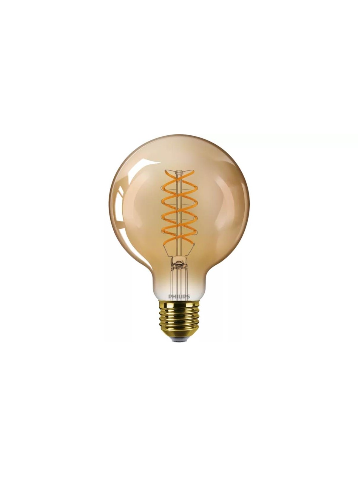 Philips LED pære Filament G95 7W/827 (50W) SceneSwitch amber E27, Lyskilde